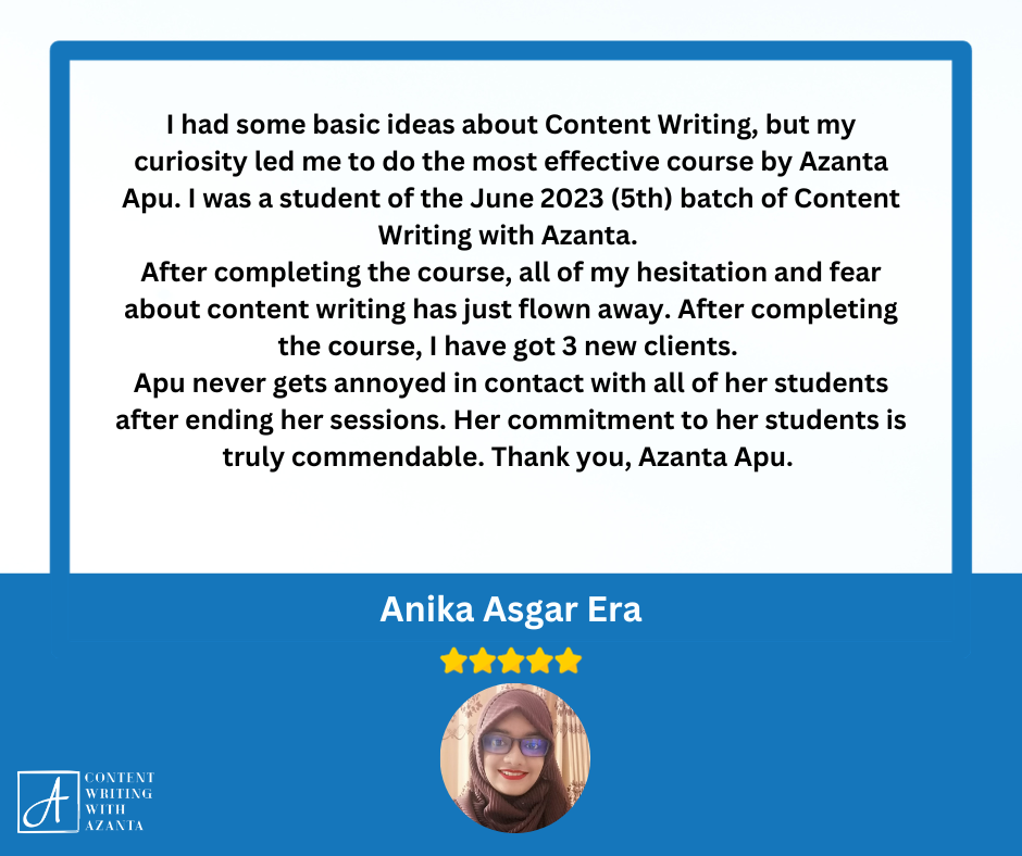 Review - Anika Asgar Era